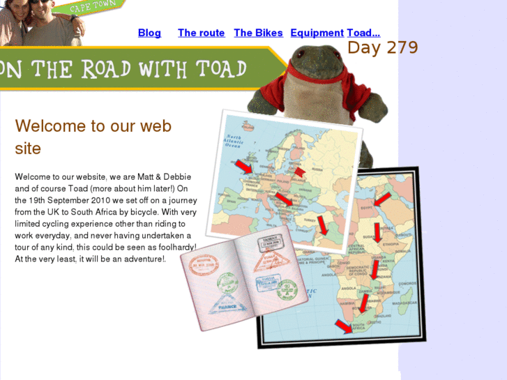 www.ontheroadwithtoad.com