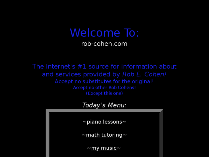 www.rob-cohen.com