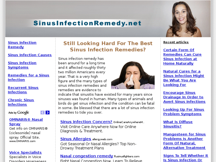 www.sinusinfectionremedy.net