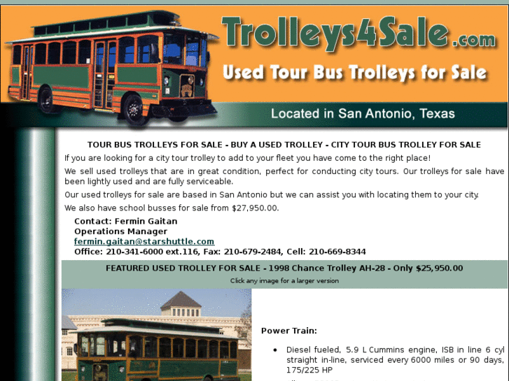 www.trolleys4sale.com