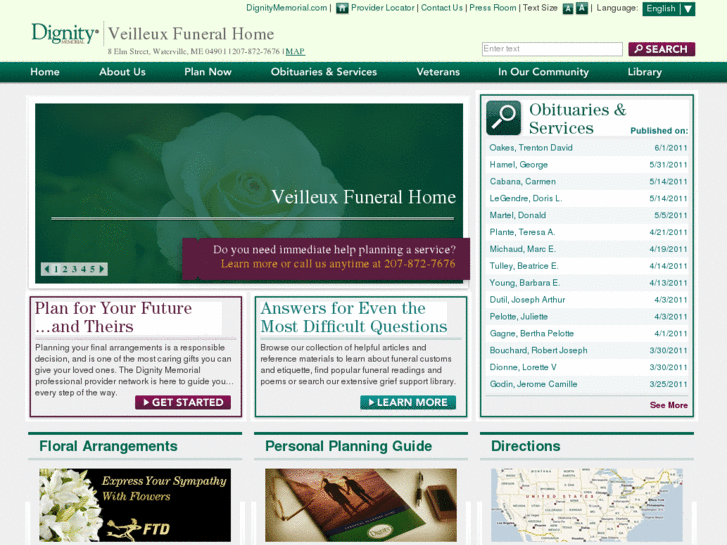 www.veilleuxfuneralhome.com