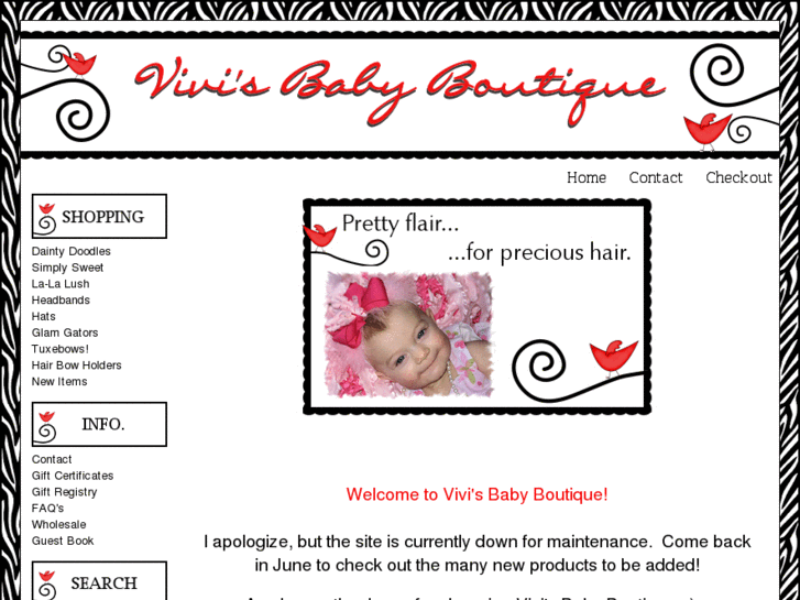 www.vivisbabyboutique.com