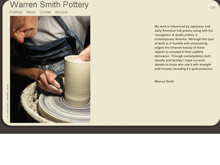 www.warrensmithpottery.com