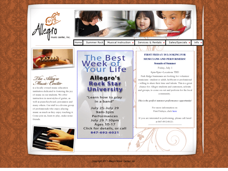 www.allegromusiccenter.net