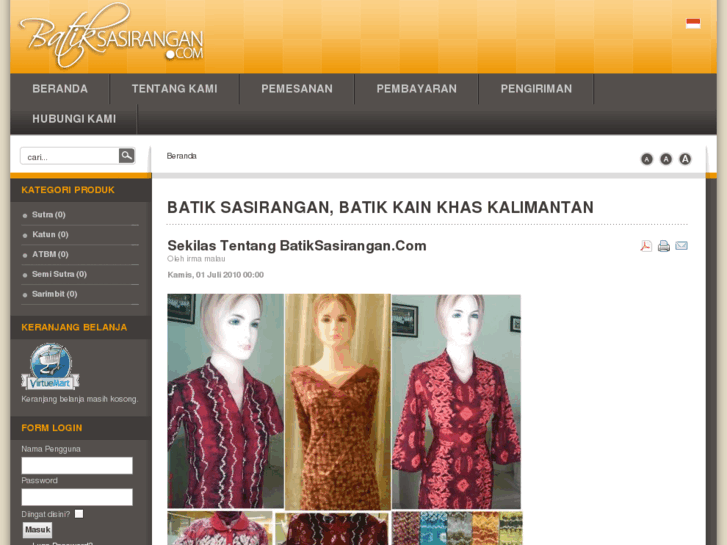 www.batiksasirangan.com