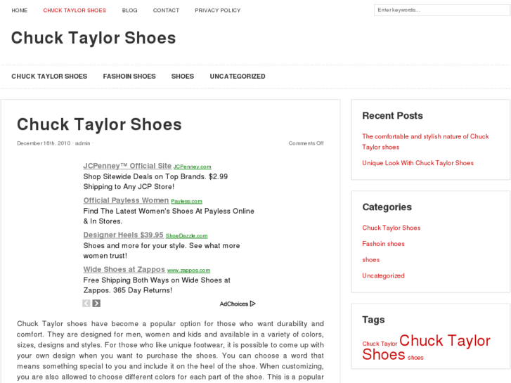 www.chucktaylorshoes.org