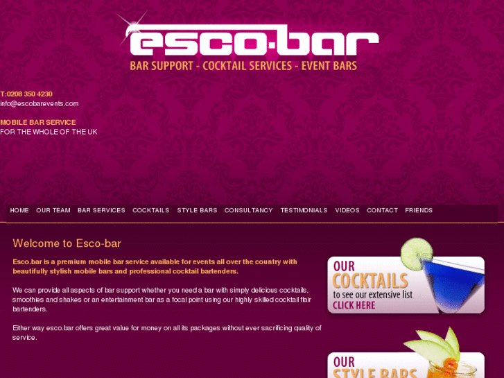 www.escobarevents.com