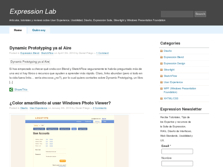 www.expressionlab.net