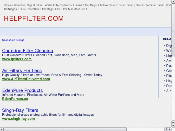 www.helpfilter.com