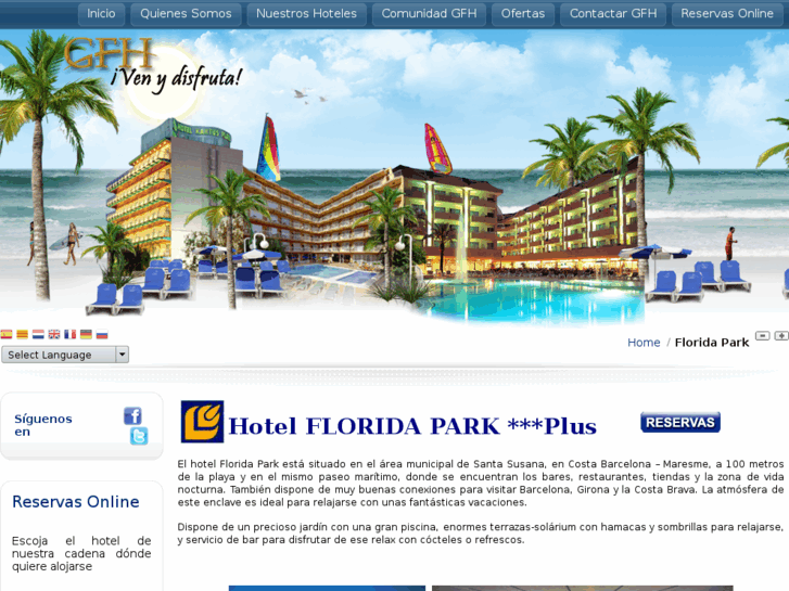 www.hotelfloridapark.es