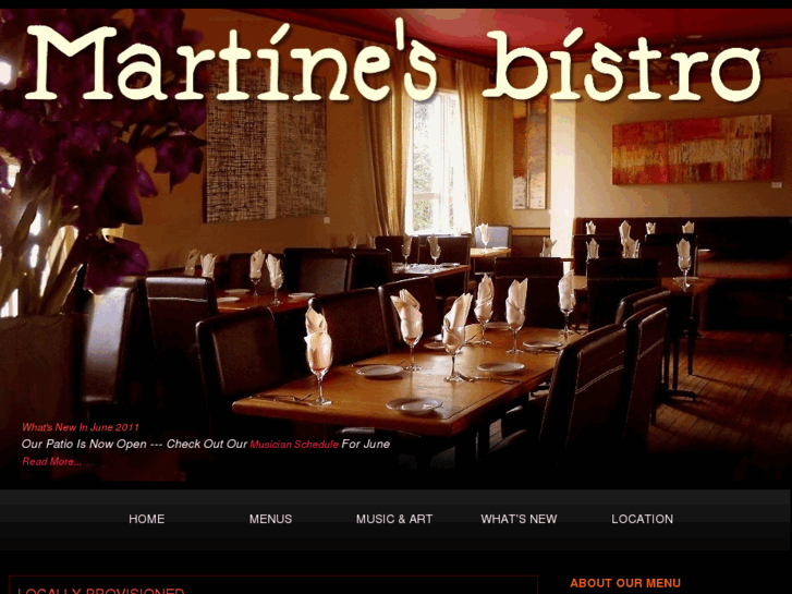 www.martinesbistro.com