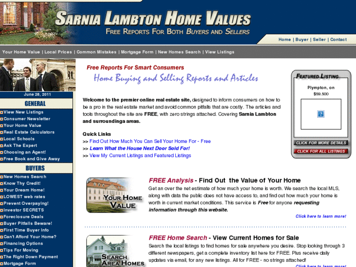 www.sarnialambtonhomevalues.com