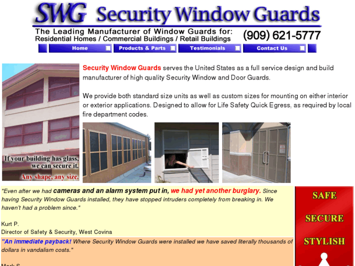 www.securitywindowguards.com