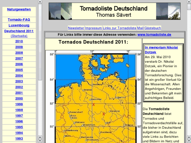 www.tornadoliste.de