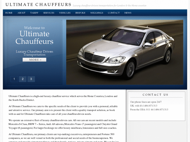 www.ultimatechauffeurs.com