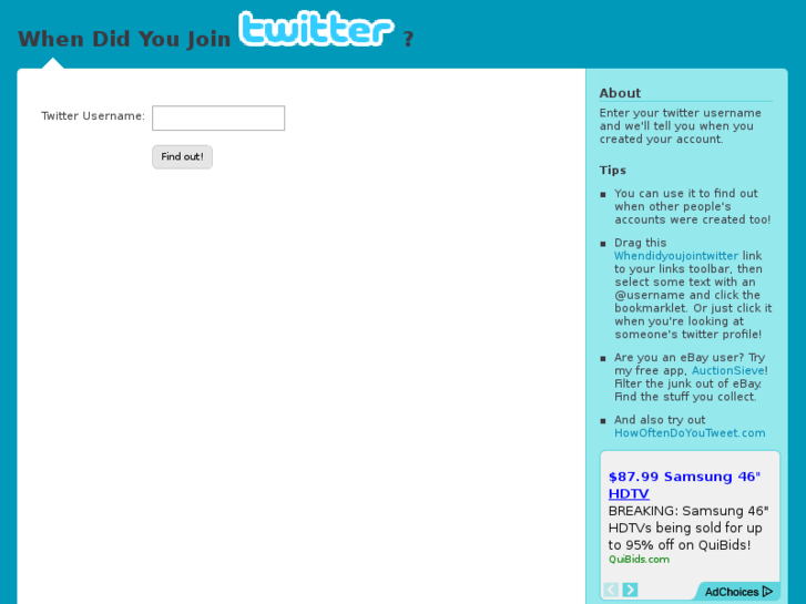www.whendidyoujointwitter.com