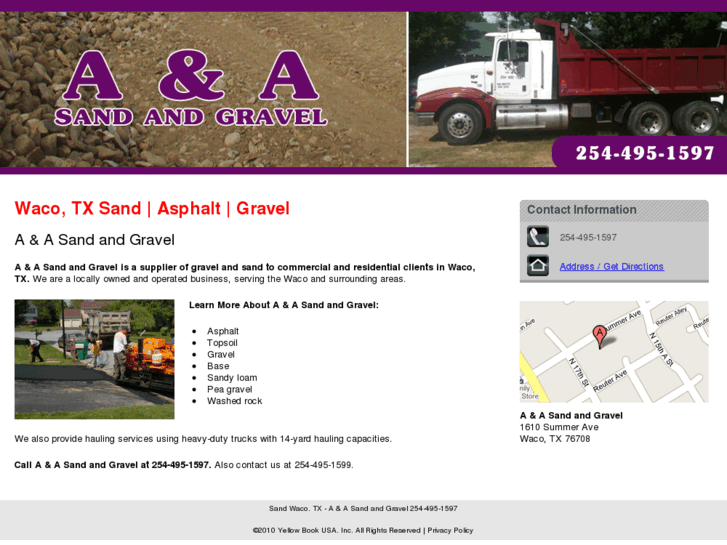 www.aasandgravel.com