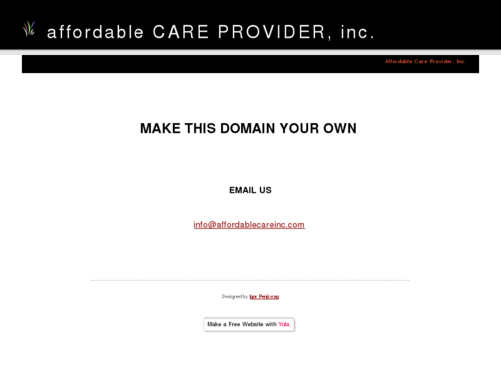 www.affordablecareprovider.com