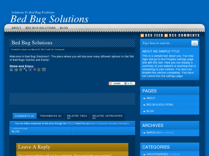 www.bedbugsolution.info