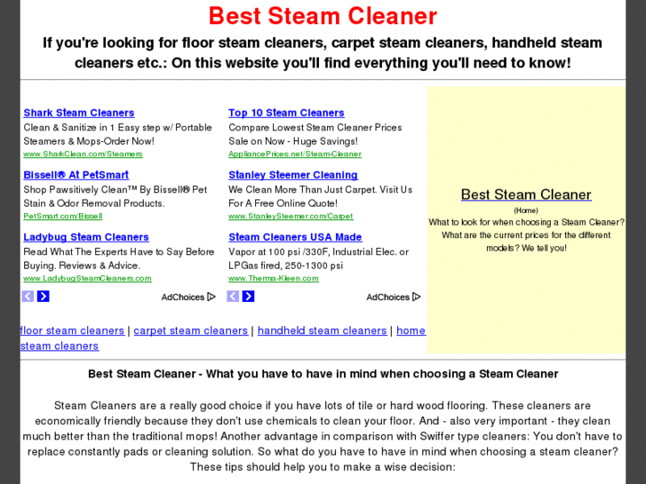 www.best-steam-cleaner.com