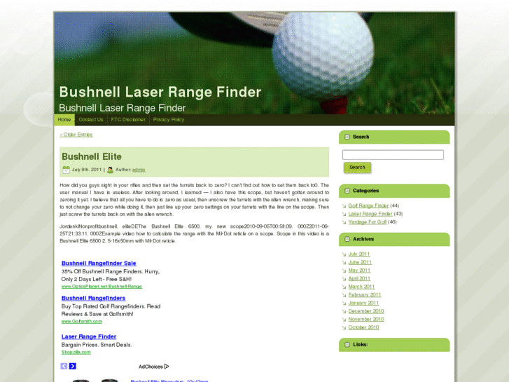 www.bushnelllaserrangefinder.info