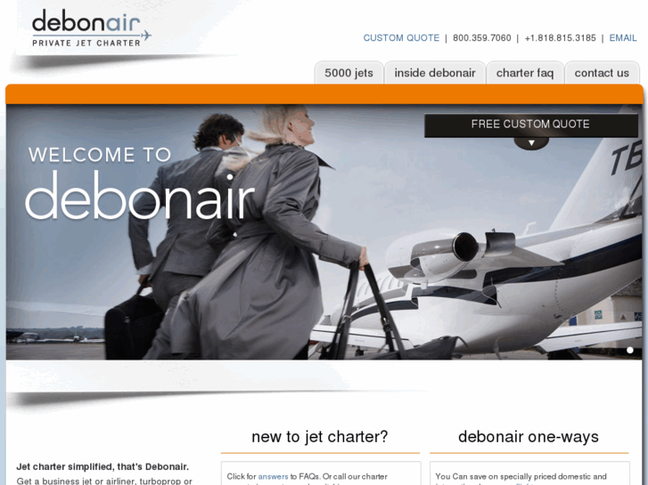 www.debonaircharter.com