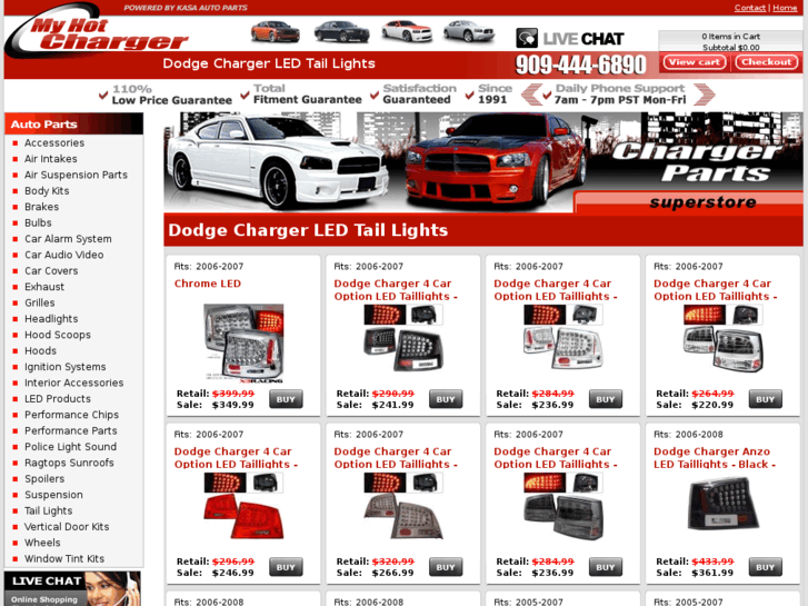 www.dodgechargerledtaillights.com