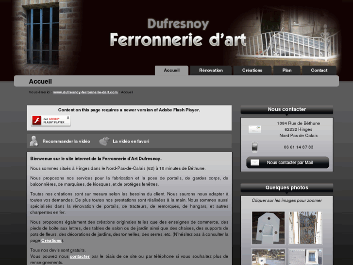 www.dufresnoy-ferronnerie-dart.com