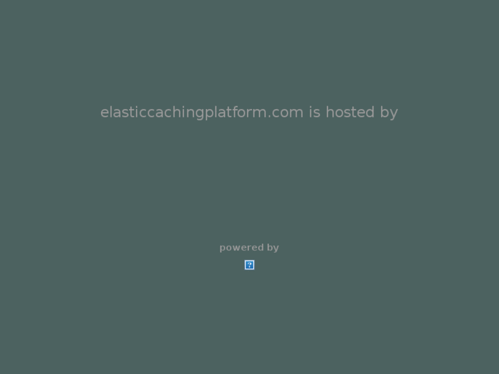www.elasticcachingplatform.com