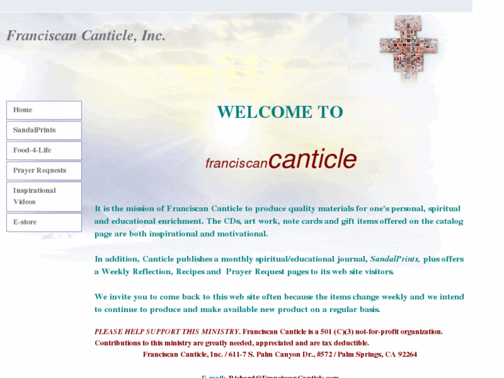 www.franciscancanticle.com