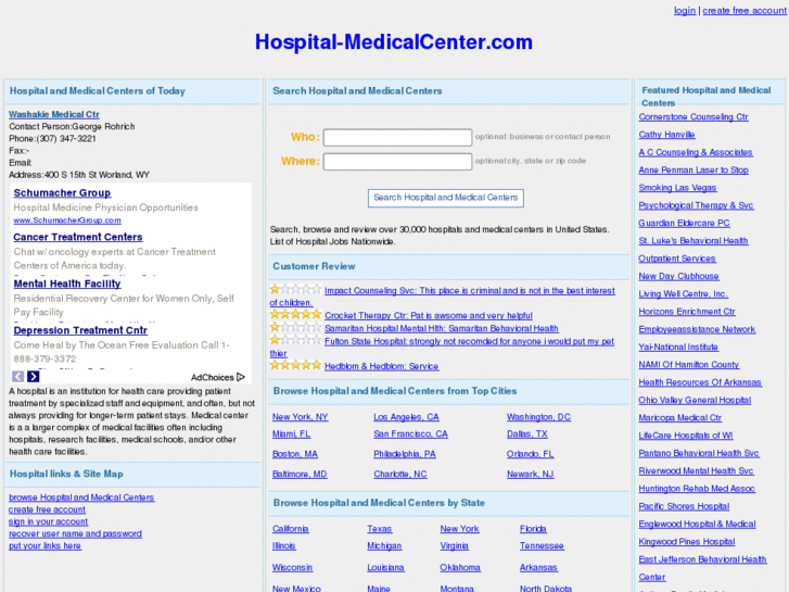 www.hospital-medicalcenter.com