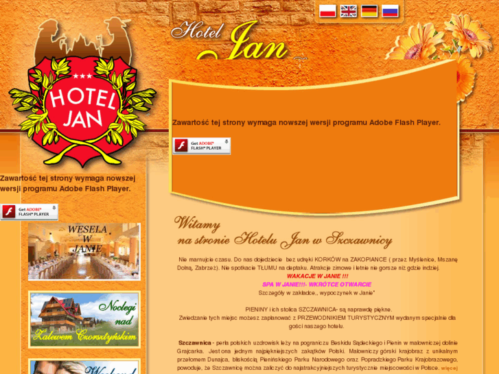 www.hoteljan.net.pl