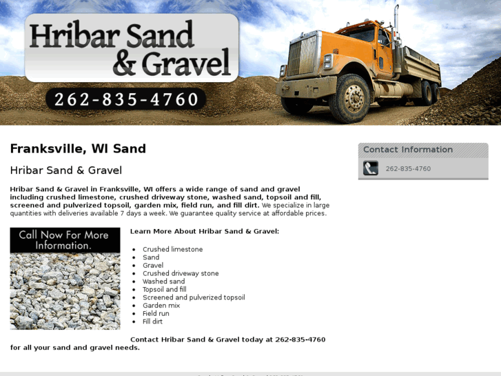 www.hribarsandgravel.com