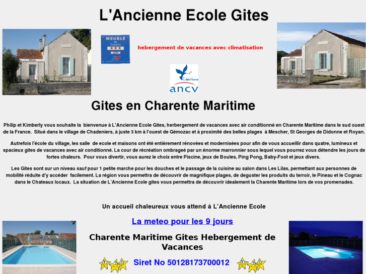 www.laancienneecolegites.fr