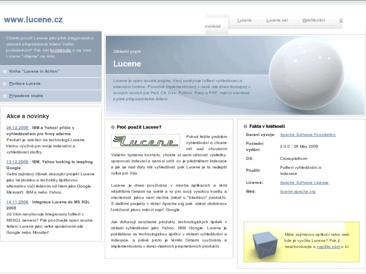 www.lucene.cz