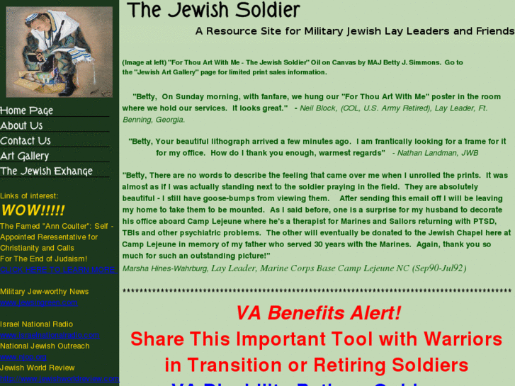 www.thejewishsoldier.com