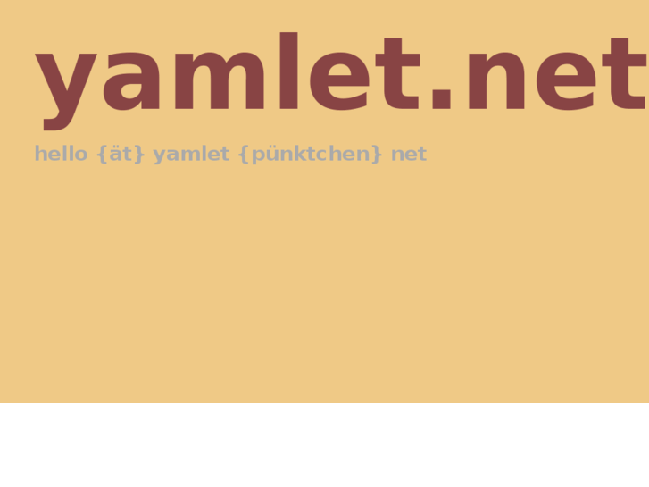 www.yamlet.net