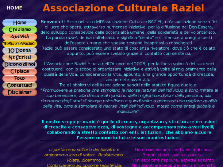 www.associazioneraziel.org