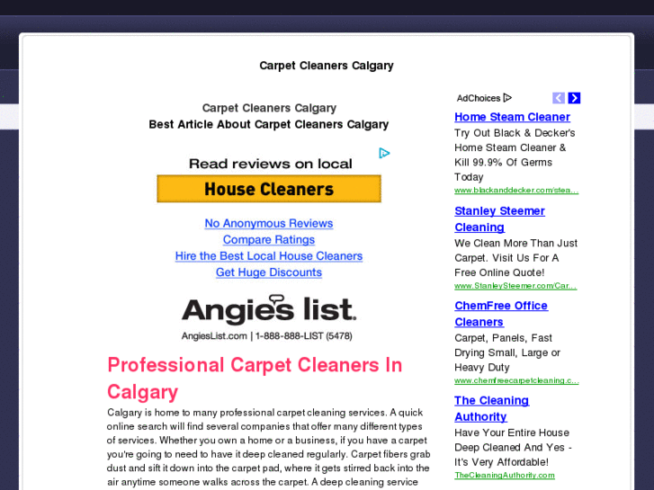 www.carpetcleanerscalgary.net