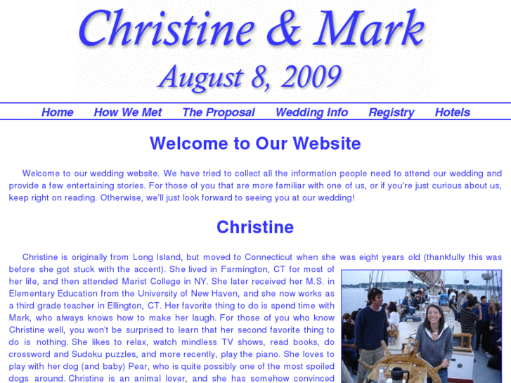 www.christine-and-mark.com