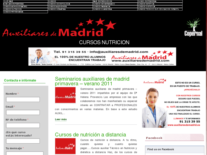 www.cursosnutricion.es