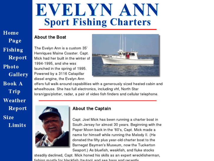 www.evelynanncharters.com