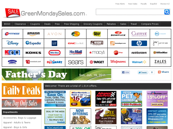 www.greenmondaysales.com