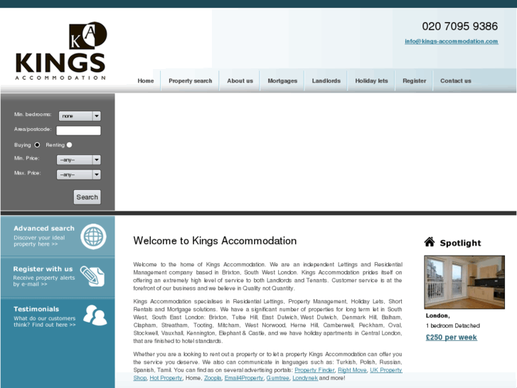 www.kings-accommodation.com