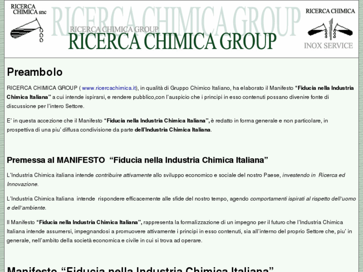 www.manifesto-industriachimica.it