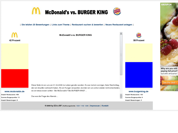 www.mcdonaldsvsburgerking.com