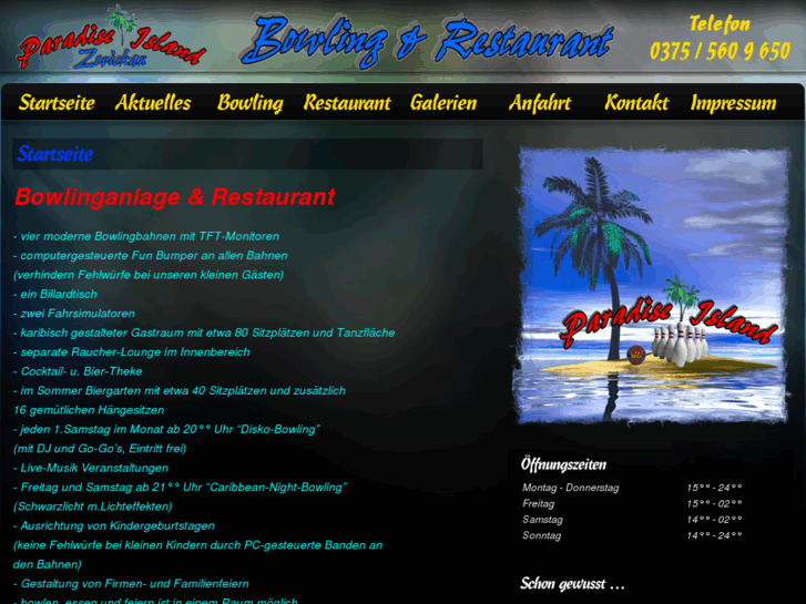 www.paradise-island-bowlingtanzbar.de