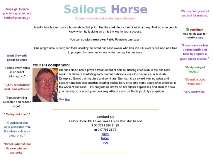 www.sailorshorse.com