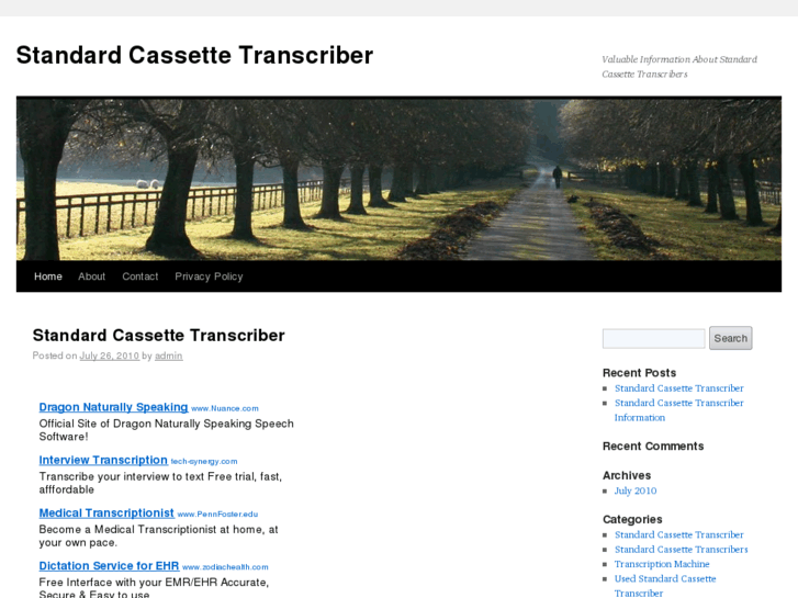 www.standardcassettetranscriber.net