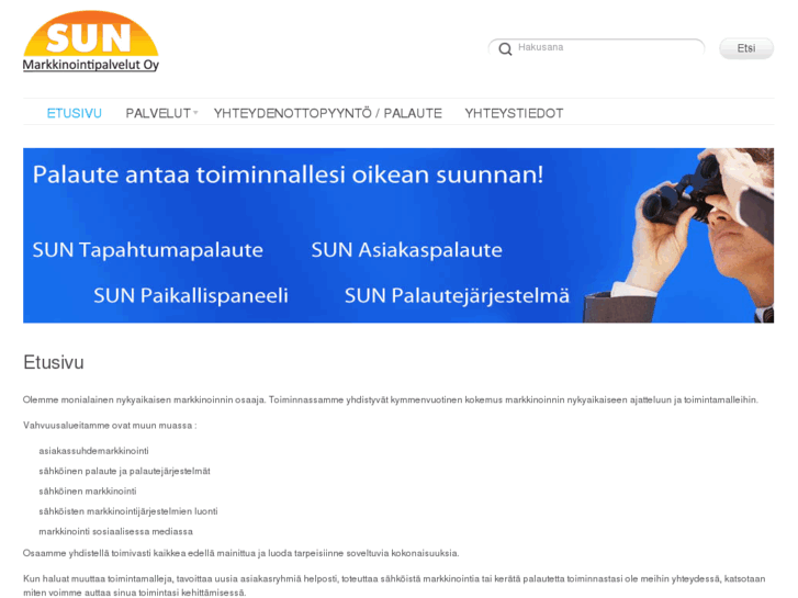 www.sunmarkkinointipalvelut.fi
